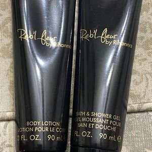 Reb’l Fleur by Rihanna lotion and body wash
